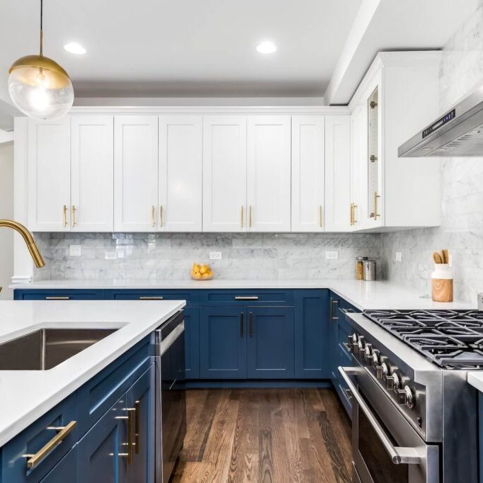 repainting kitchen cabinets